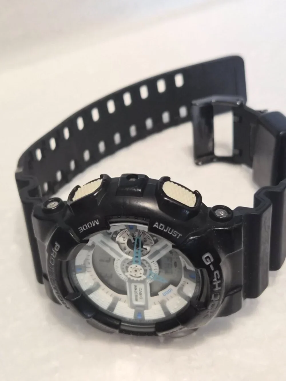 Casio G Shock Black analog and digital GA-110